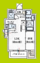 リアコート上新庄の物件間取画像